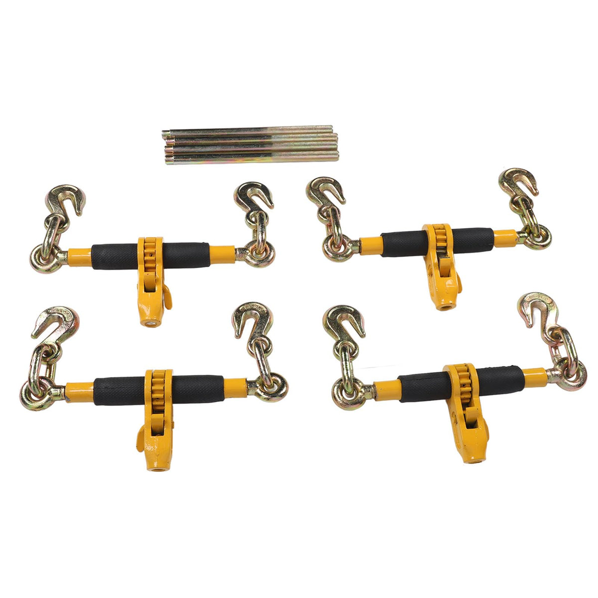12,000lbs Ratchet Load with Detachable Handle, Anti Slip, Proof, 360° Rotation for Transportation, (3/8-1/2)