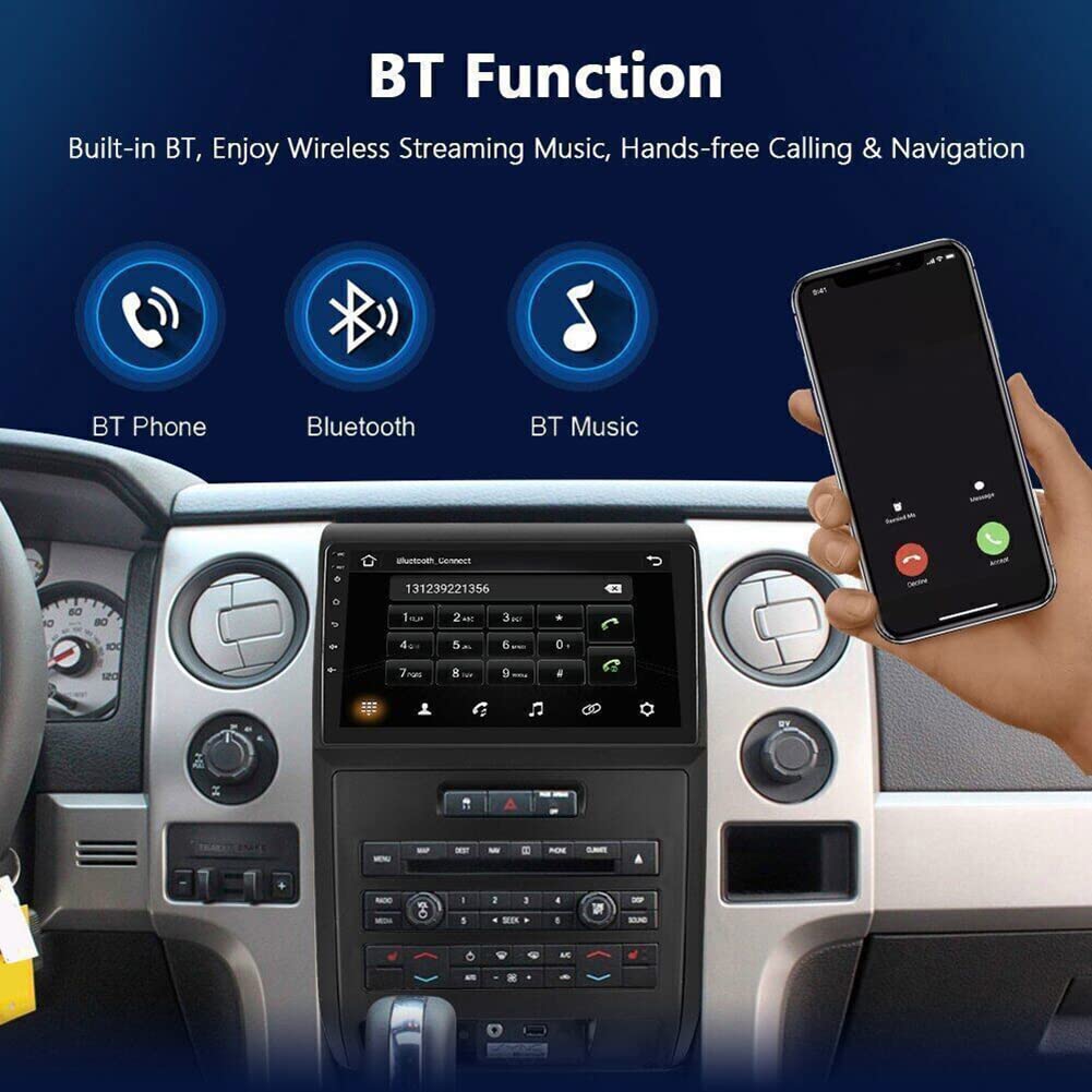 Android 13 Car Stereo Radio,Fit for RaptorF-150 2009-2014