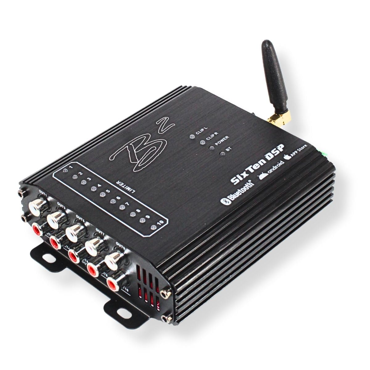 B2 Audio 4v 10 Channel DSP with Bluetooth iOS/Android App 96 KHz - 32 Bit