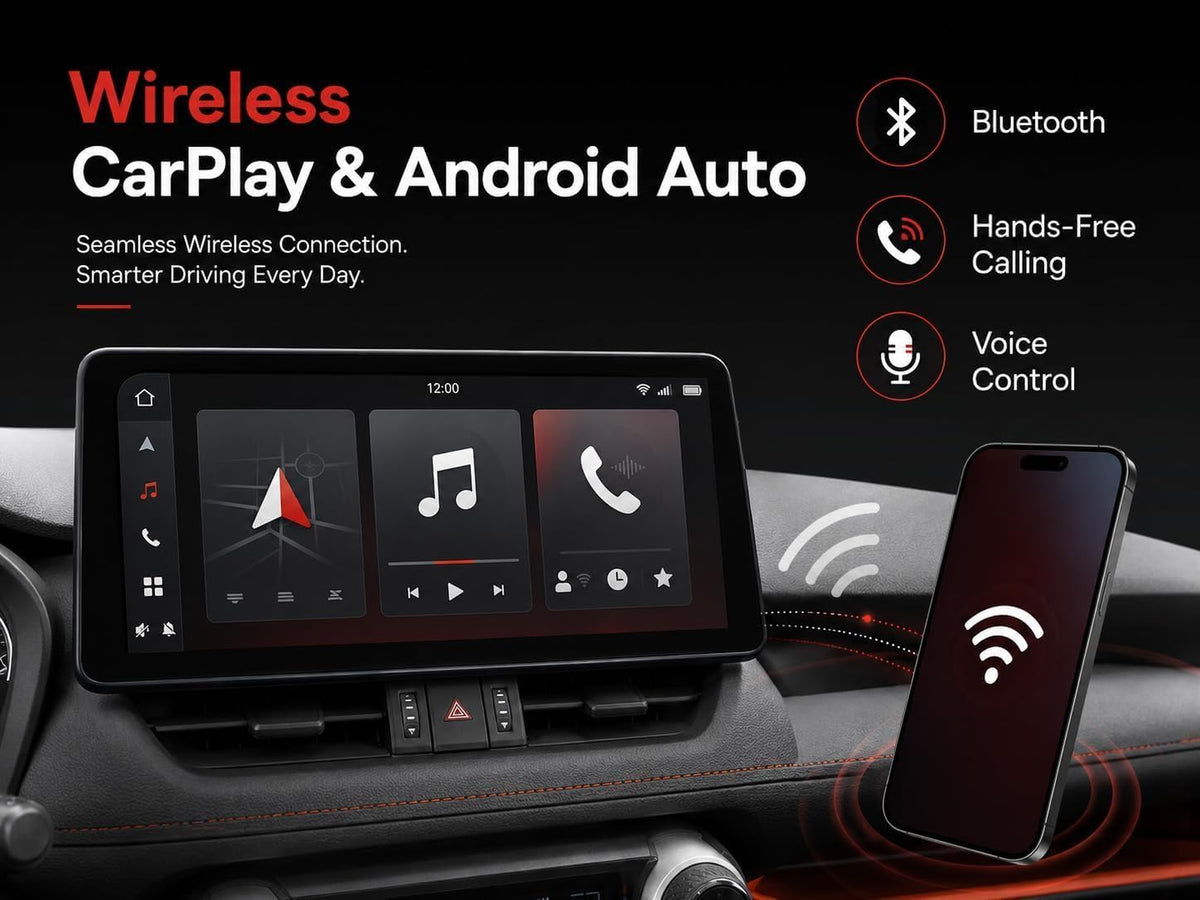 Car Radio for Toyota Rav4 2019-2022: 8 Core 4+64G Car Radio Stereo