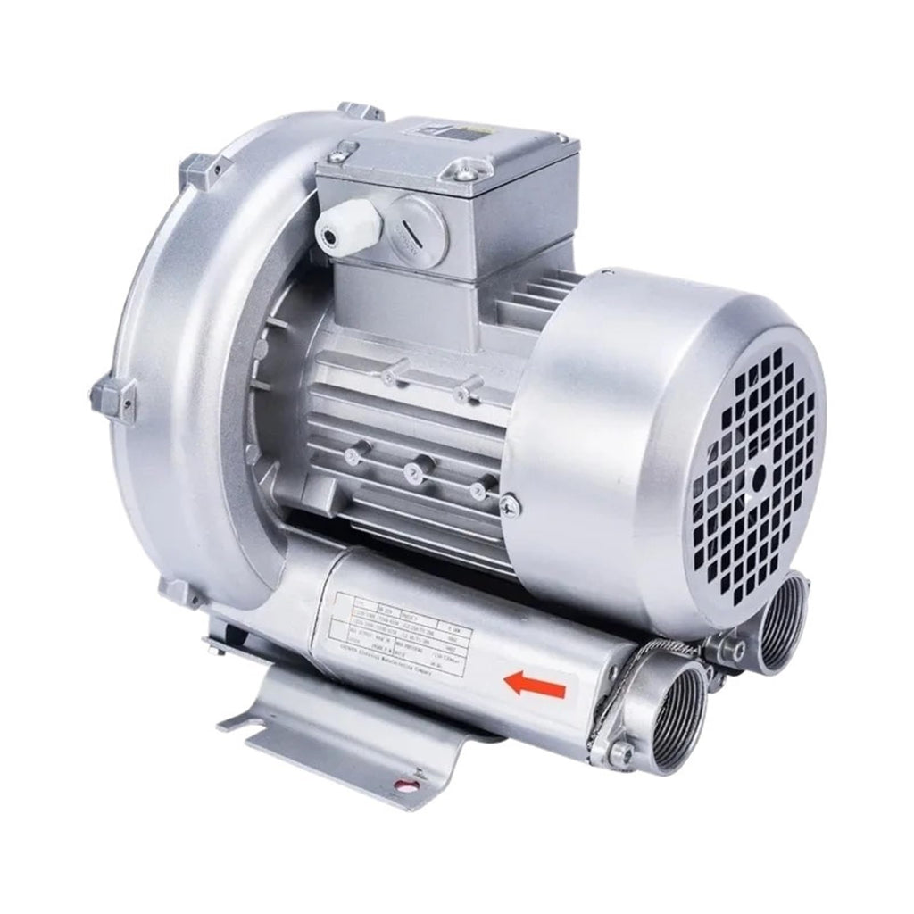 High Power Pressure Air Blower Industrial Vortex Single Phase for Supply Material Suction Equipme