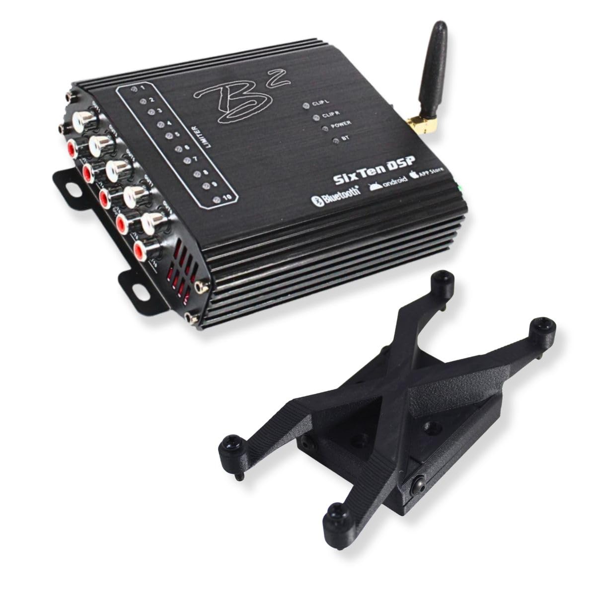 B2 Audio 4v 10 Channel DSP with Bluetooth iOS/Android App 96 KHz - 32 Bit