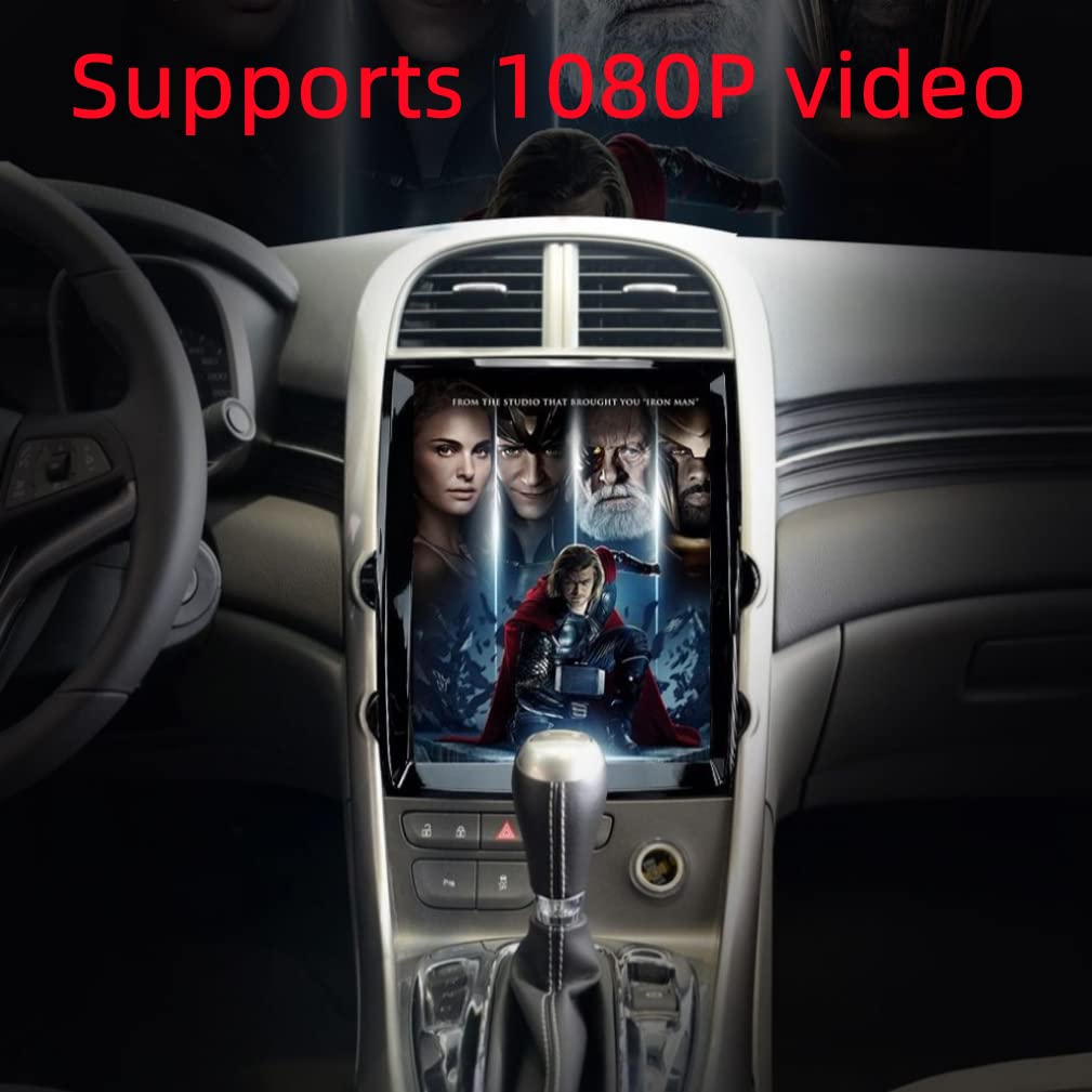 Android 12 Radio Stereo for Chevy Malibu （2013-2016） 12.1 inch IPS Screen Octa Core 4G+64G Head Unit Build-in Wireless Carplay/Android Auto/DSP/WiFi/GPS Free AHD Camera