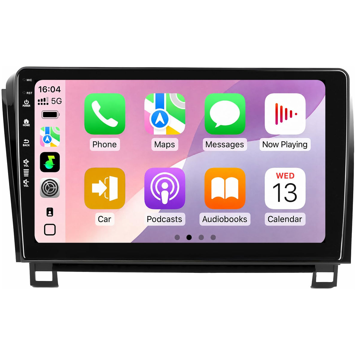 Car Radio Stereo for Toyota Tundra 2007-2013 Toyota Sequoia 2008-2019 10 inch Touch Screen Head Unit with Wireless Carplay Android Auto WiFi6/BT5.4/HD Rearview Camera/SWC/FM (2+64)