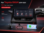 Car Radio for Toyota Rav4 2019-2022: 8 Core 4+64G Car Radio Stereo
