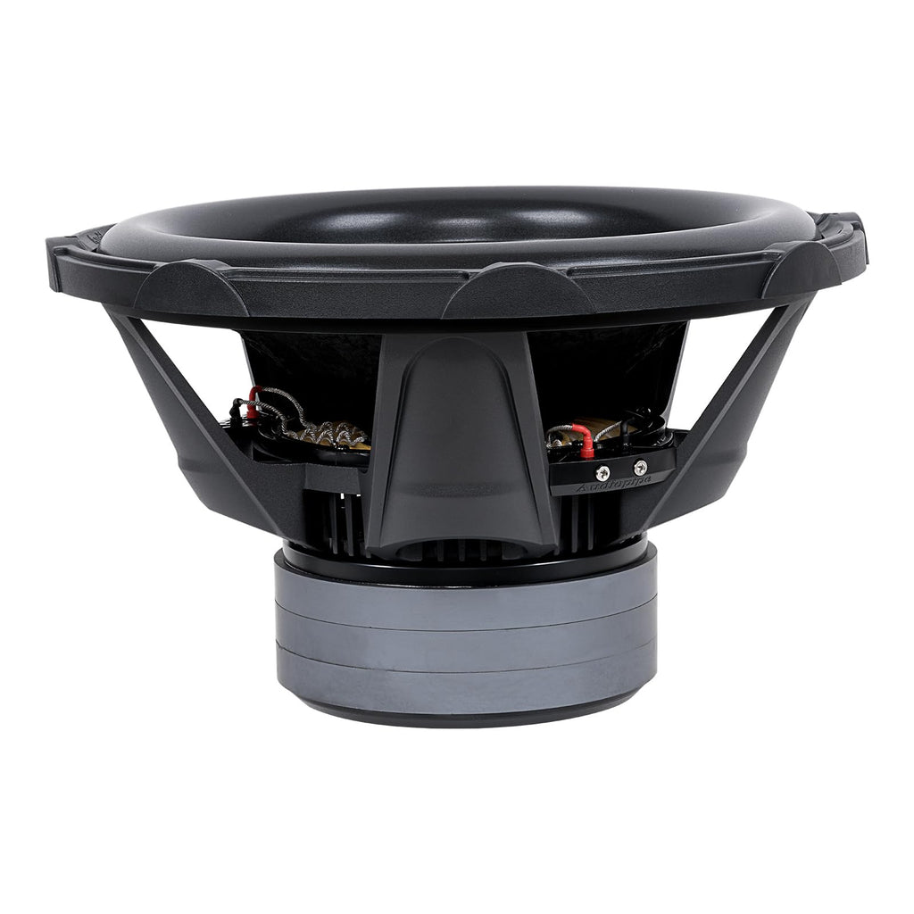Audiopipe 15" Triple Stack Composite Cone Subwoofer (TXX-BDC3-15), Superior Performance, 2400W Max Power, 3.3" BASV Dual Voice Coil, Aluminum Basket, Multi-Connect Terminals, Dual 4 Ohms