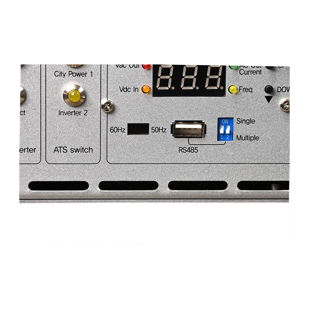 AIMS 2000W NEG. 48V Rack Mount Inverter To 120 Volt AC – 1U (-48V)