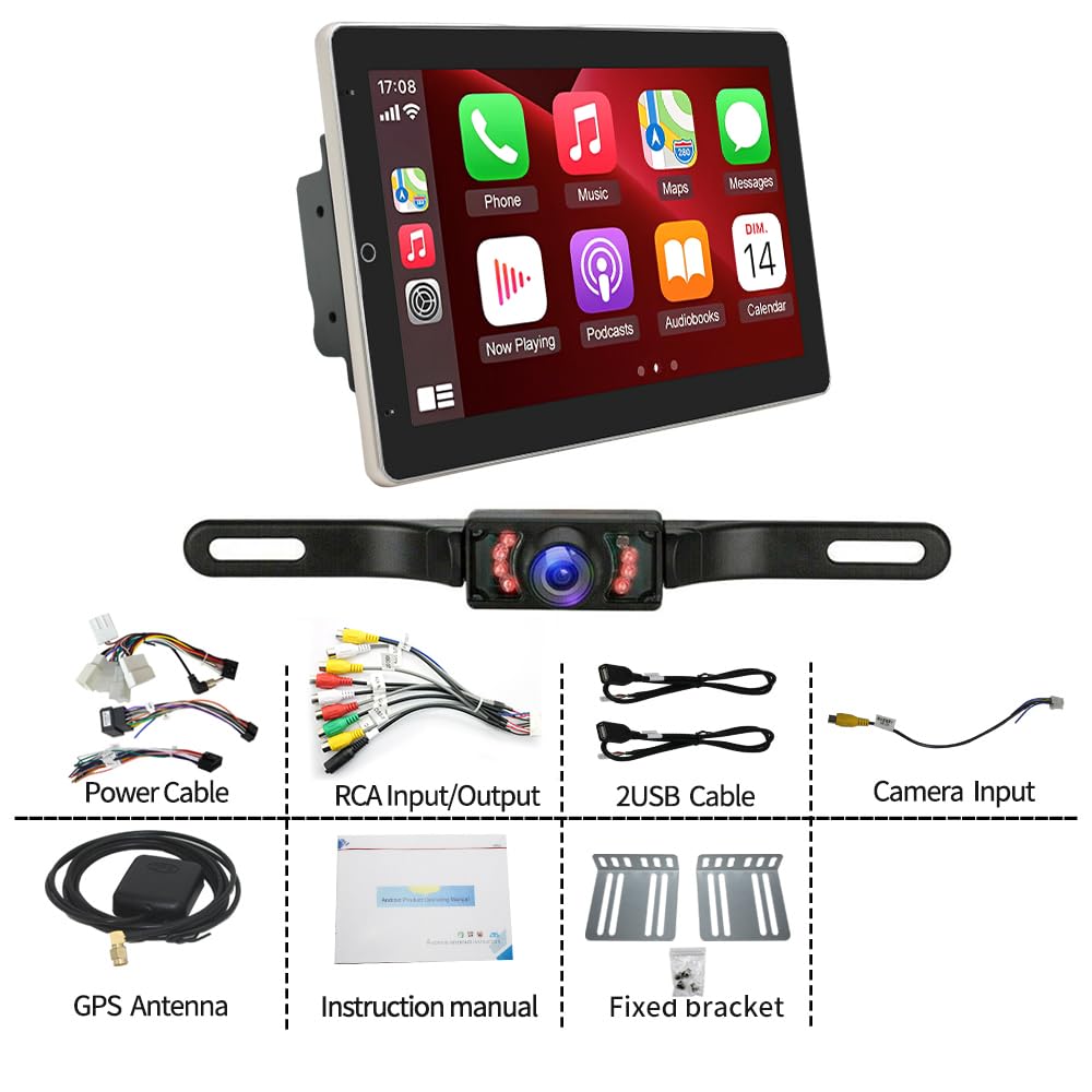Android 13 Double Din Car Radio for Chevrolet Colorado 2015 2016 2017-2022