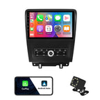 4+64G 10.1-inch Android 13 WiFi 6 Car Stereo for Ford Mustang 2010 2011 2012 2013 2014 IPS Touchscreen Screen Bluetooth 5.4 Car Radio with Carplay & Android Auto Support Backup Camera FM Navi SWC