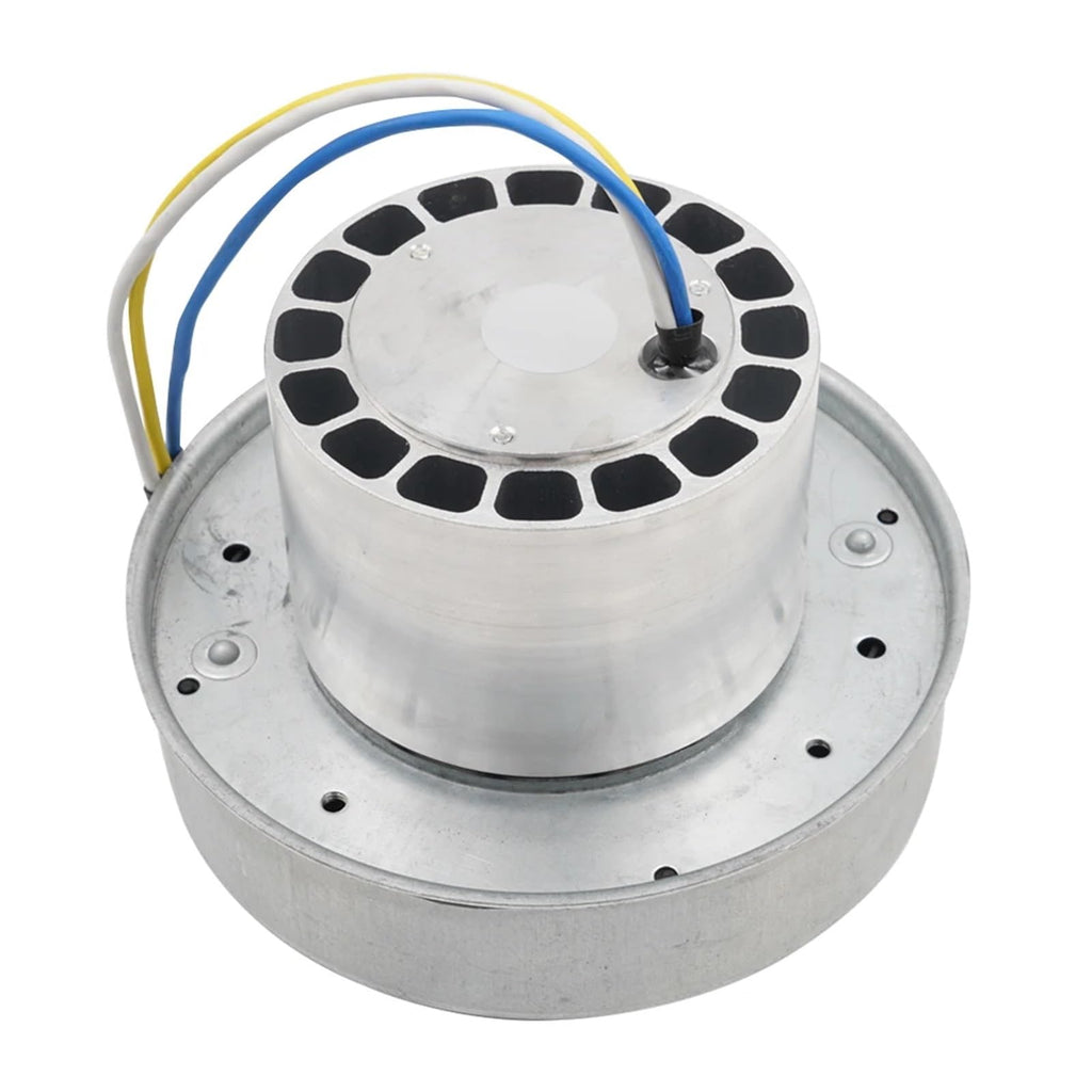 130120 DC 24V/48V Brushless High Pressure Large Air Volume Vacuum Cleaner Seeder Mechanical Equipment Blower, Centrifugal Fan(24V Blower and Drive)