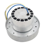130120 DC 24V/48V Brushless High Pressure Large Air Volume Vacuum Cleaner Seeder Mechanical Equipment Blower, Centrifugal Fan(24V Blower and Drive)