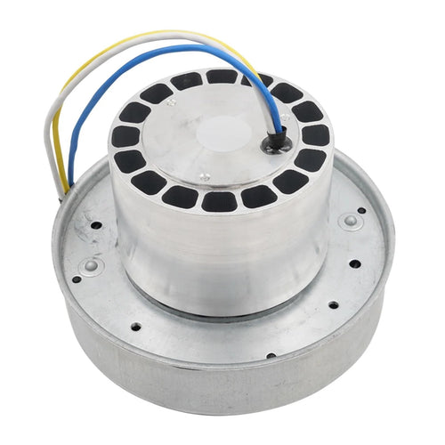 130120 DC 24V/48V Brushless High Pressure Large Air Volume Vacuum Cleaner Seeder Mechanical Equipment Blower, Centrifugal Fan(24V Blower and Drive)
