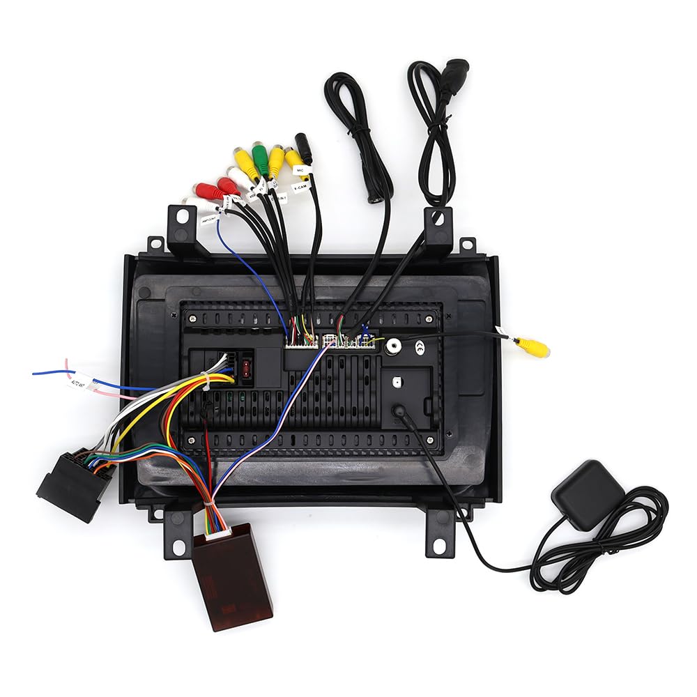 Car Radio for Cadillac CTS 2003 2004 2005 2006 2007 with Apple Carplay & Android Auto, 10-Inch Touch Screen Car Stereo with GPS Bluetooth WiFi Double Din DSP FM RDS Camera, 4+64GB