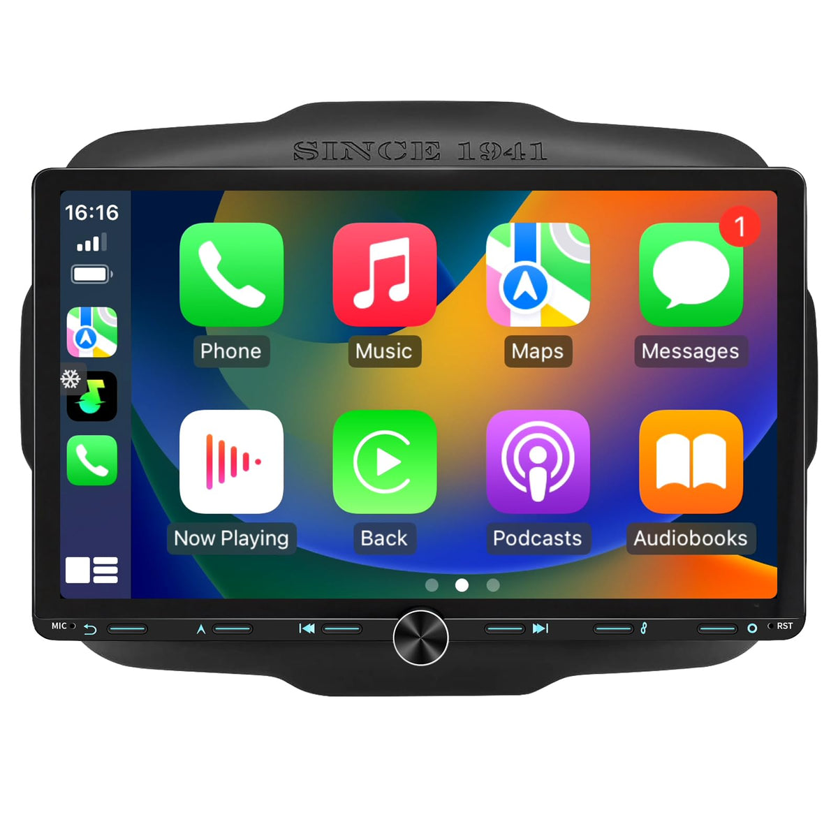 10.1 inch Car Stereo Radio for Jeep Renegade 2015-2020 8Core Head Unit