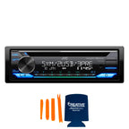 JVC KD-T925BTS CD Receiver Featuring Bluetooth®, Front & Rear Dual USB, Sirius XM, Amazon Alexa, 13-Band EQ, Variable-Color Illumination, with SXV300v1 Satellite Radio Tuner