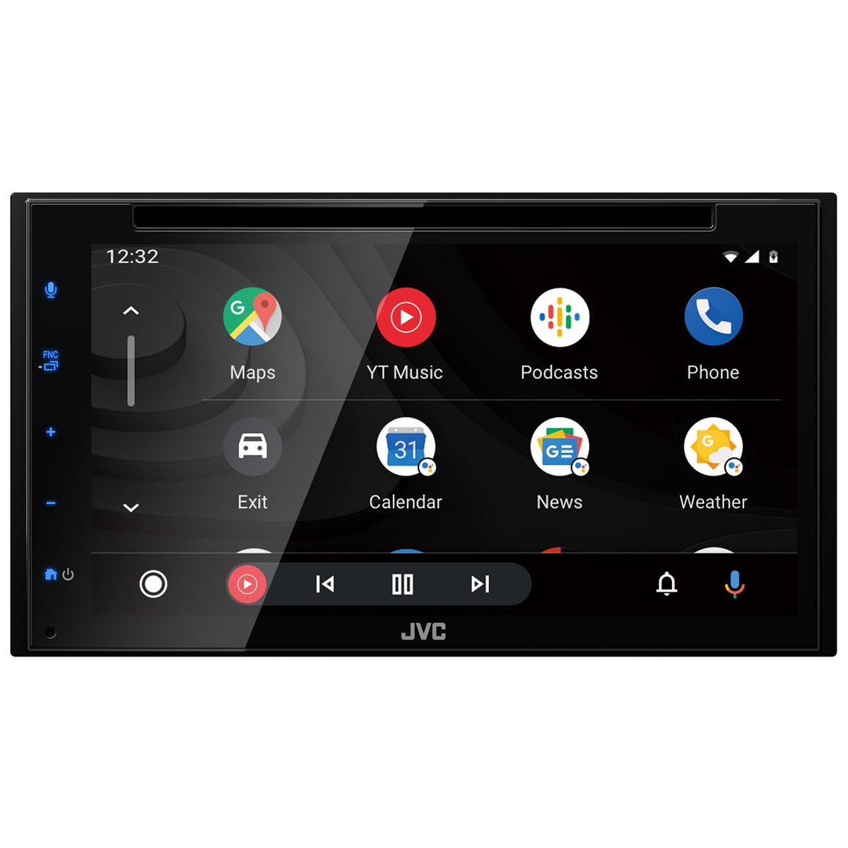 JVC KW-V660BT 6.8" Touchscreen Receiver Compatible with Apple CarPlay & Android Auto Bundled with SXV300v1 Satellite Radio Receiver