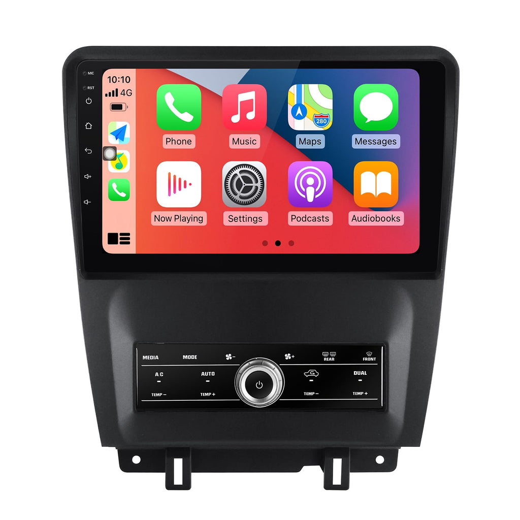 MekedeTech 10'' Android Car Stereo for Ford Mustang 2010-2014,8 Core 4+64G