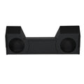 QPower QBDODGE12-2019 Dual 12-Inch Underseat Downfire Subwoofer Box