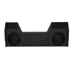 QPower QBDODGE12-2019 Dual 12-Inch Underseat Downfire Subwoofer Box