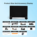 Android 14 Car Stereo for Toyota Tundra 2014-2021, CarPlay Radio Head Unit