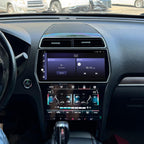 Android 13 CarPlay Car Stereo for Ford Explorer 2011-2019, 12.3" Dual Touch Screen GPS Navigation Head Unit 4GB RAM 64GB ROM Radio