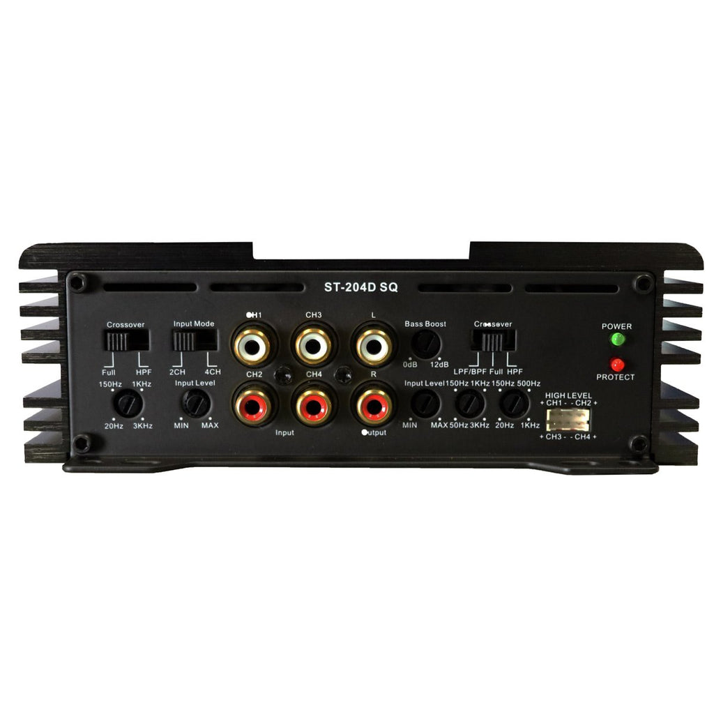 Zapco ST-204D SQ 4-Channel Full Range SQ Class D Amplifier
