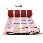 150w/m2 0.5~15m2 Warm Floor Heating Mat for Ceramic Tile Wooden Floor Heating System Width 50cm Satisfied(50cmX3m - 225W)
