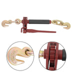 waltyotur Foldable Chain Binder Steel Hook Red