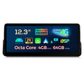 XTRONS 12.3 Inch Android 14 Car Stereo for BMW E90 E91 E92 E93 (2008-2012), IPS Touch Screen 4+64GB Global 4G Car Radio GPS Navigation Support Wireless Car Play Android Auto