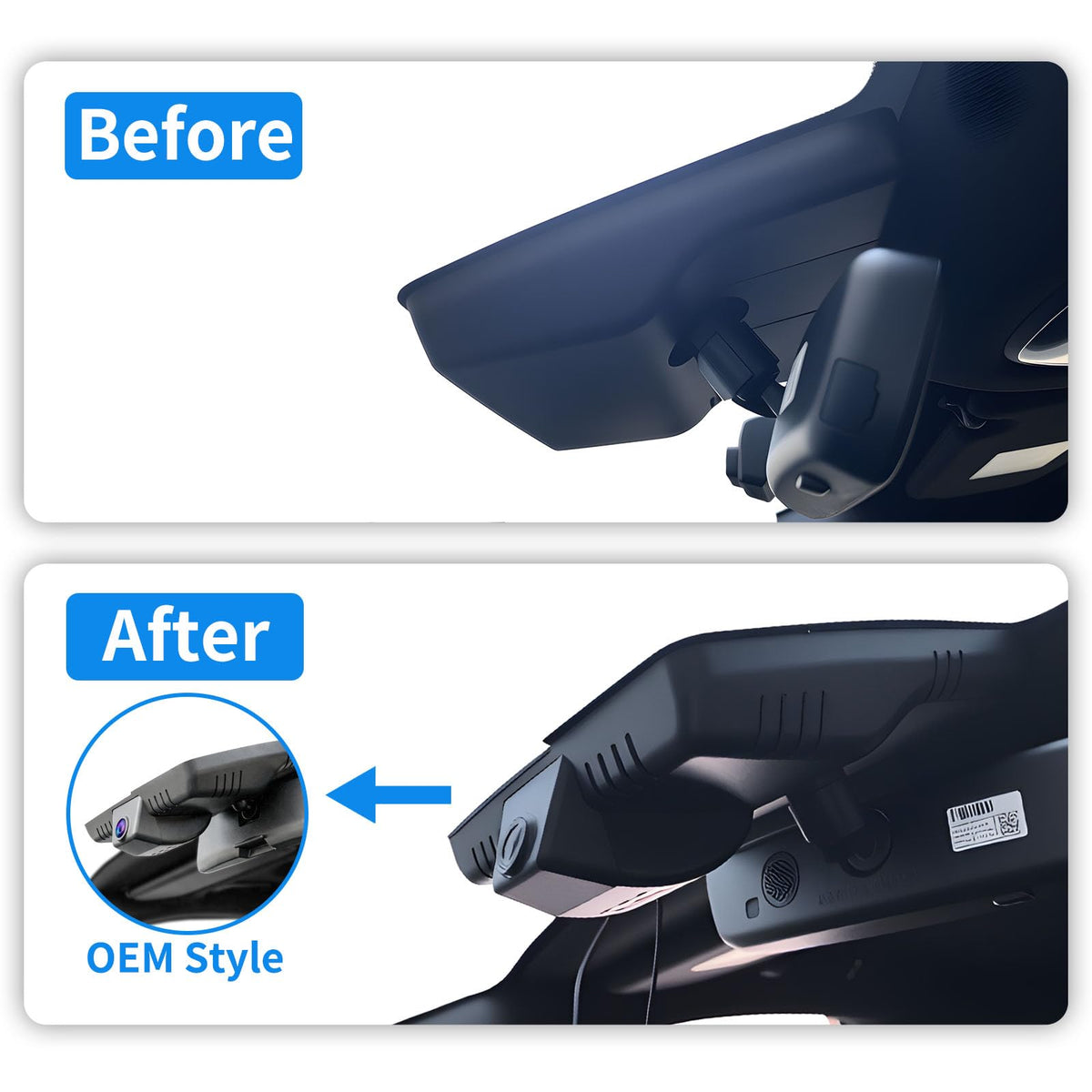 4K Dash Cam Adapts for Hyundai Elantra 2021-2026,Integrated OEM Look