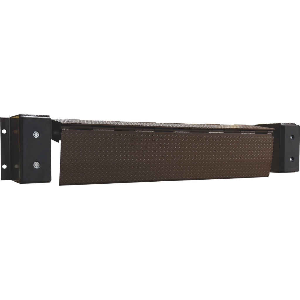Vestil FM-0648 Steel Mechanical Edge O Dock Leveler 48 in. Ramp Width 6,000 Lb. Capacity Brown