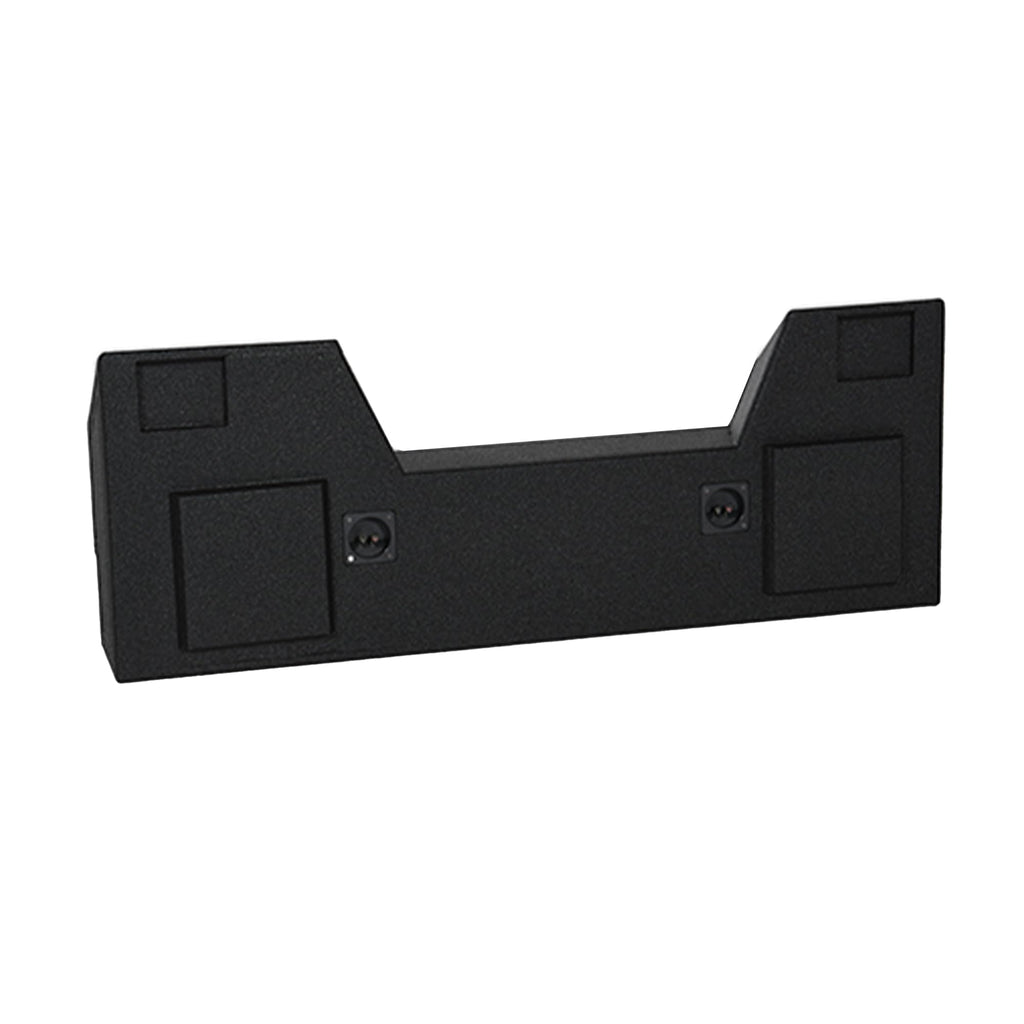 QPower QBDODGE12-2019 Dual 12-Inch Underseat Downfire Subwoofer Box