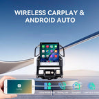 16.2 Inch Touch Screen 4+64GB Android 15 Car Radio, Wireless Carplay Android Auto GPS Navigation Multimedia Head Unit for GMC Sierra Chevrolet Silverado 2019-2023