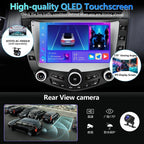 9" Android 14 Car Stereo Radio for Honda Accord 2003-2007 with Wireless Carplay Android Touch Screen Car Stereo GPS Navi Mirror Link WiFi Bluetooth FM/RDS AHD Backup Camera Mic, 2+32G