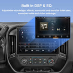 AWESAFE 13.1 inch Car Radio Stereo for Chevy Silverado GMC Sierra 2014-2018 with CarPlay Android Auto