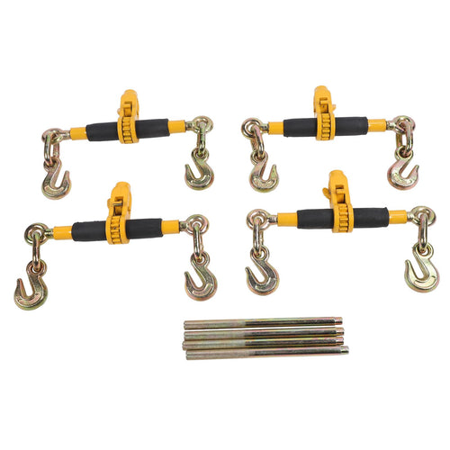 12,000lbs Ratchet Load with Detachable Handle, Anti Slip, Proof, 360° Rotation for Transportation, (3/8-1/2)