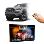 MPC Remote Start Kit Compatible with Toyota Tacoma 2016-2023 || Push Lock 3X to Start || Plug and Play || Key Ignition Only || USA Tech Support