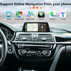 Wireless CarPlay Android Auto Retrofit Kit Decoder Box for BMW NBT System 1/2/3/4/5/6/7 Series X3/X4/X5/X6, Support Mirror Link, Camera, GPS, Siri, YouTube, for BWM Accessories