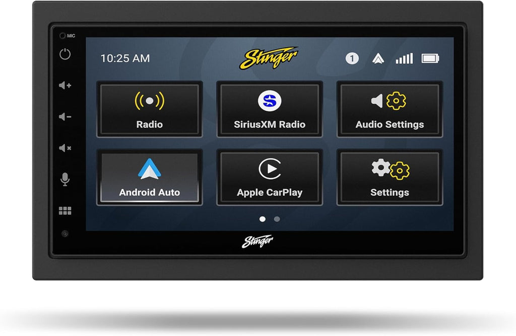 Stinger 6.8" Wireless Apple CarPlay Radio for Jeep Wrangler JK (2007-18)
