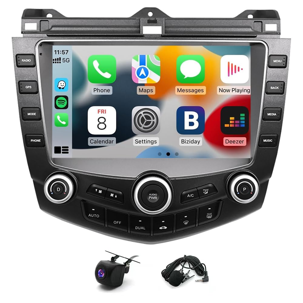 Car Radio for Honda Accord 2003 2004 2005 2006 2007 with Bluetooth FM