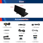 XTRONS 12.3 Inch Android 14 Car Stereo for BMW E81 E82 E87 E88 (2006-2012) CCC System, IPS Touch Screen 4+64GB Global 4G Car Radio GPS Navigation Support Wireless CarPlay Android Auto