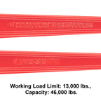 [ 4 Pack ] 1/2" - 5/8" Ratchet Binders, Ratchet Chain Binder, Ratchet Style Load Binder, Chain Load Binder -13,000 LBS
