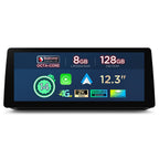 XTRONS 12.3 Inch Android 14 Qualcomm 680 Car Stereo for BMW 5 Series E60/E61/M5 (2005-2008) CCC System, IPS Touch Screen 8+128GB Car Radio GPS Navigation Support Wireless CarPlay Android Auto