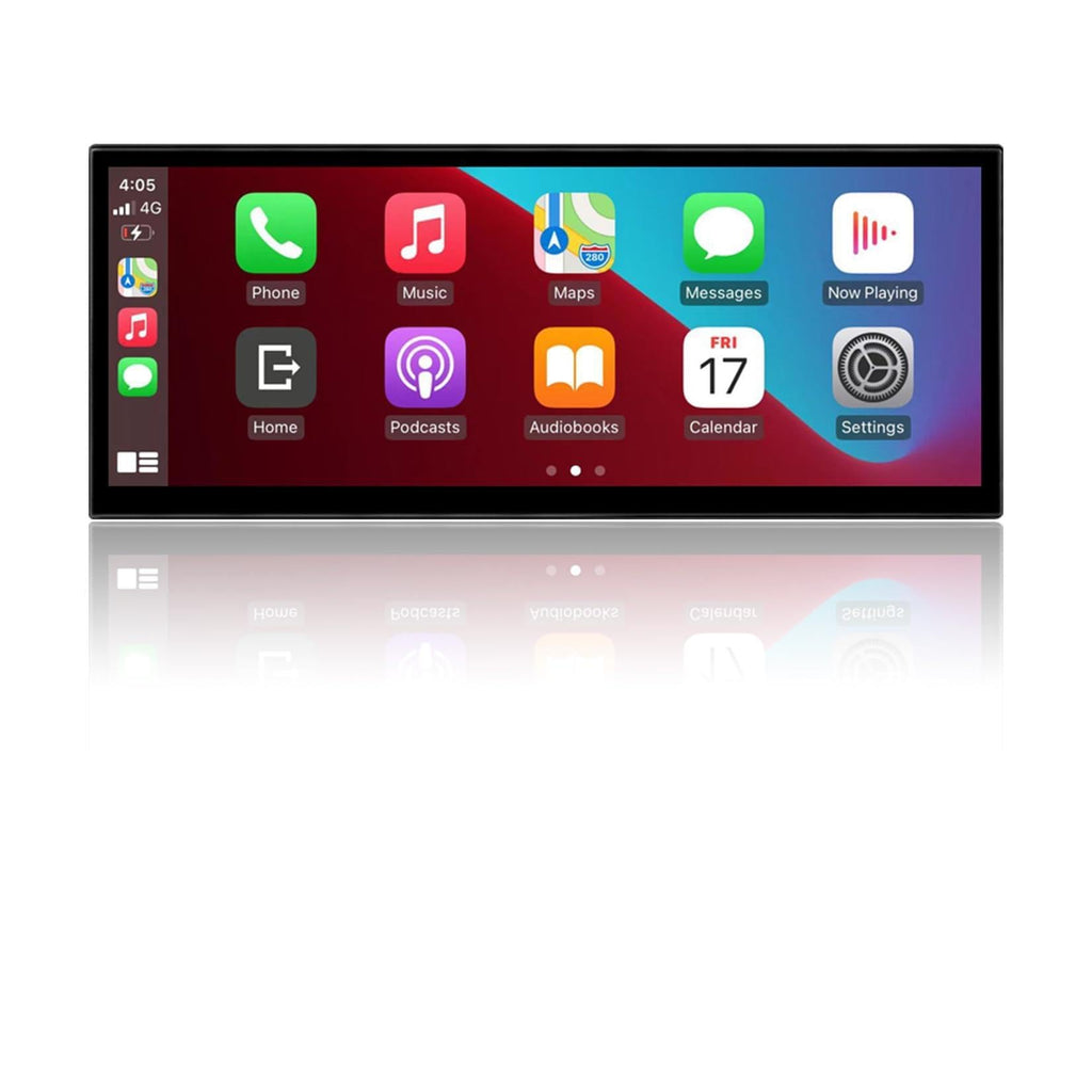 12.3" Wireless CarPlay Android Auto Mirroring Car Infortainment Linux Touchscreen Stereo Radio Aftermarket Touch Screen Upgrade Compatible with Audi A6 A7 C7 MIB2 MHI2 Models 2016-2018