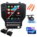 32GB ROM,10.4 Inch for Ford Mustang Radio Upgrade 2015-2023,Android Stereo Replacement,Touch Screen,8core CPU,Carplay and Android Auto,Keep SWC and Factory Camera GPS Navigation System Bluetooth