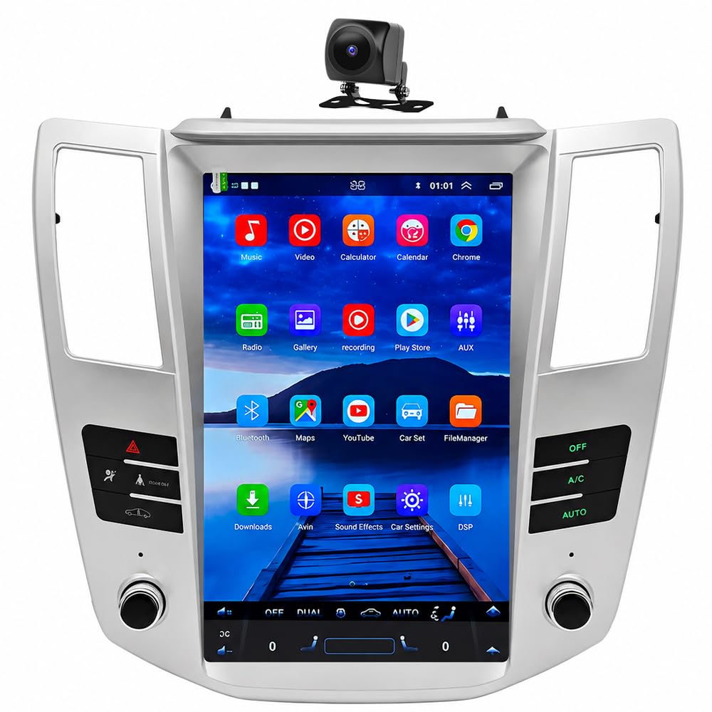 Car Stereo for Lexus RX300/RX330/RX350/RX400 2004-2008,12.8" Android 15