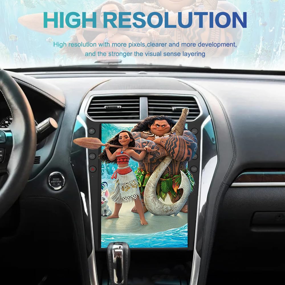 8-128GB Android 11.0 Car Stereo for Ford Explorer 2011-2019 14.4 Inch Vertical Screen Car Radio Navigation Multimedia Player (SYNC1, 8-128GB)