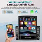 Car Radio Stereo for 2007-2018 Mercedes Benz Sprinter, 9.7 inch Touch Screen Radio with Wireless CarPlay Android Auto Bluetooth GPS Navigation Voice Assistant Mirror Link AHD Backup Camera 4+64G