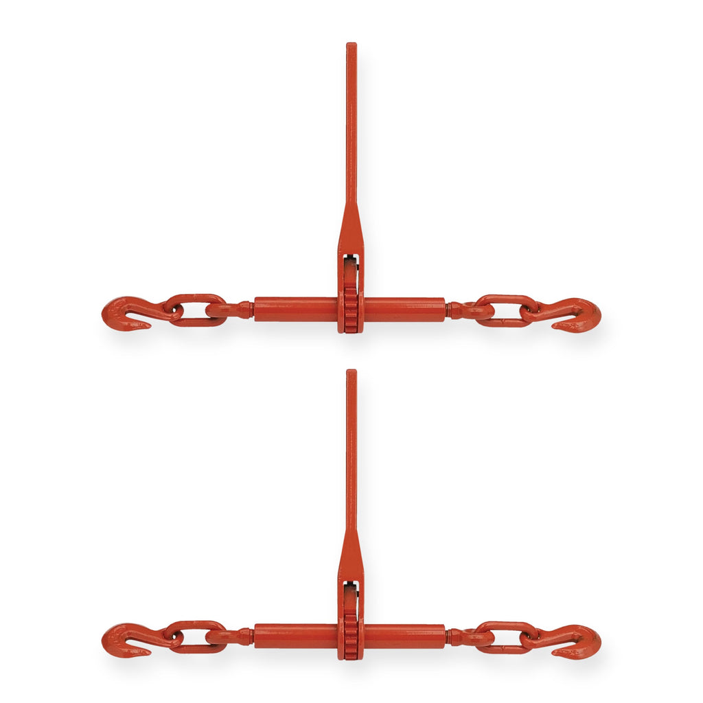Teal Turtle Ratchet Load Binder, 3/8 to 1/2 Inch, 9200 Lb Capacity 2 Pack