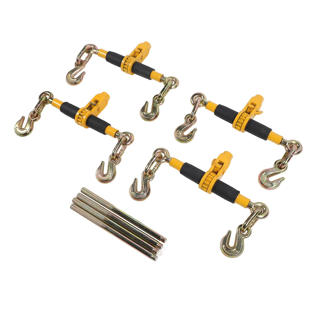12,000lbs Ratchet Load with Detachable Handle, Anti Slip, Proof, 360° Rotation for Transportation, (3/8-1/2)